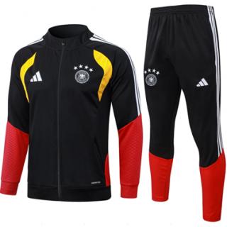 Chándal Alemania 2026 (Cremallera larga)-Black